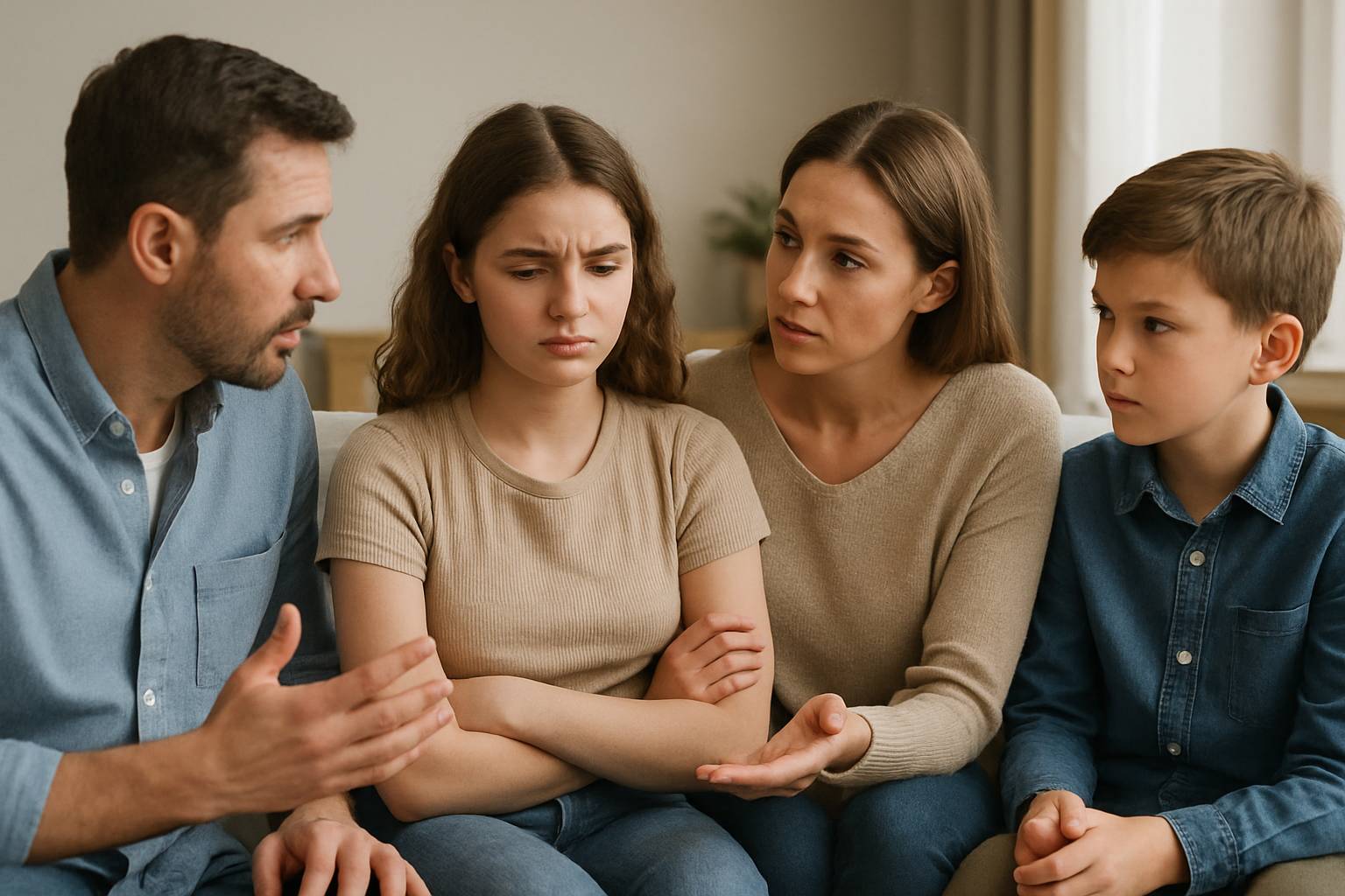 Gérer les conflits familiaux avec empathie et sans punition